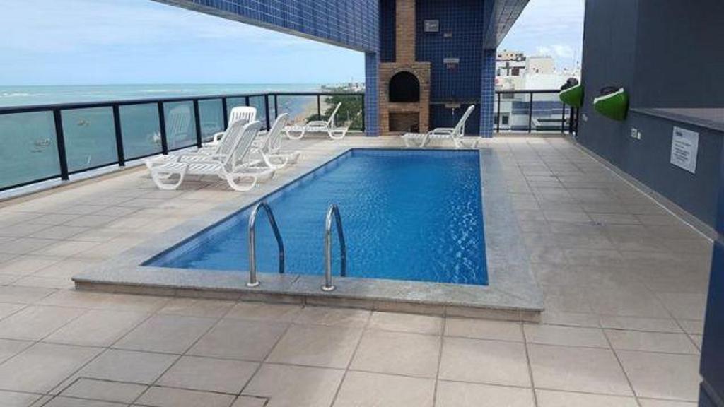 Apartamento Apartamento Luxo 2/4 Beira-Mar Pajucara - Maceio Exterior foto