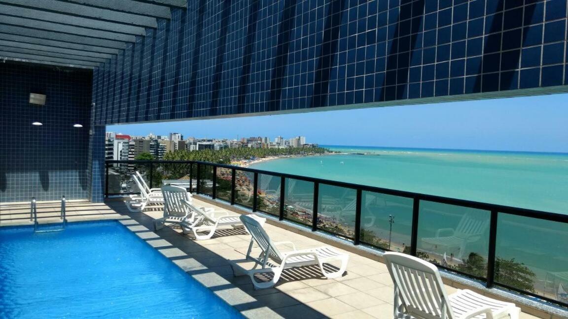 Apartamento Apartamento Luxo 2/4 Beira-Mar Pajucara - Maceio Exterior foto